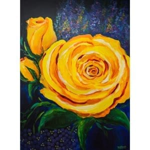 Rohini Mathur - Sunset Radiant Roses